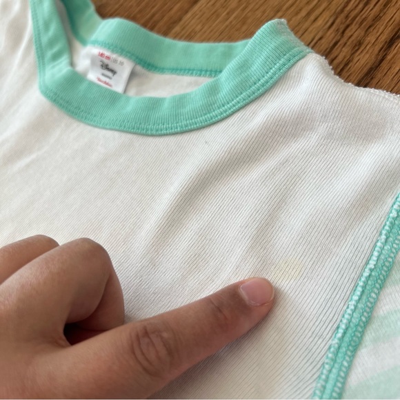 🆕 Hanna Andersson Little Mermaid Ariel long john pajamas size 140 cm / 10 - Picture 4 of 6